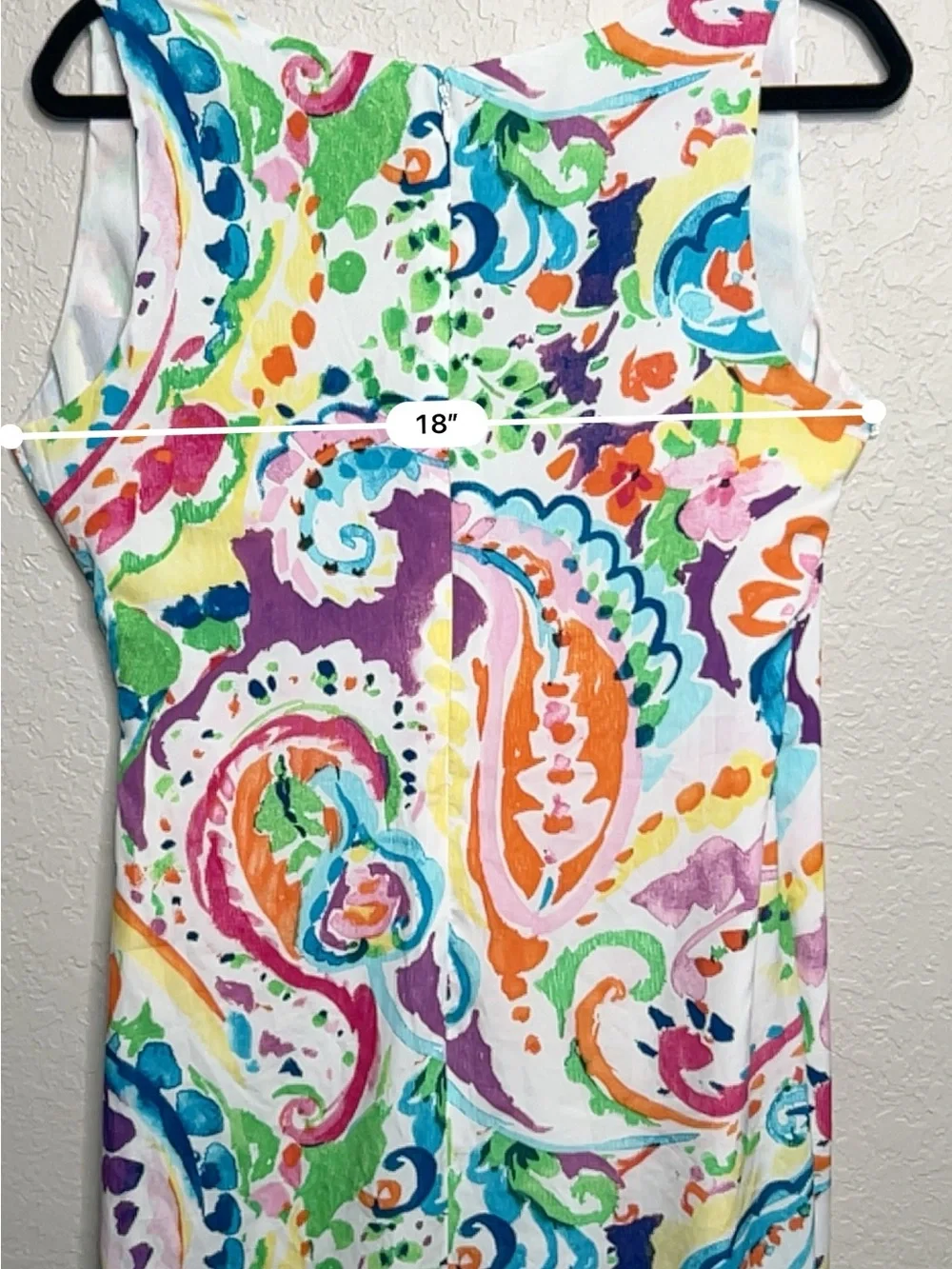 Lauren Ralph Lauren Colorful Paisley Faux Wrap Sleeveless Dress Size 6 - Picture 6 of 9